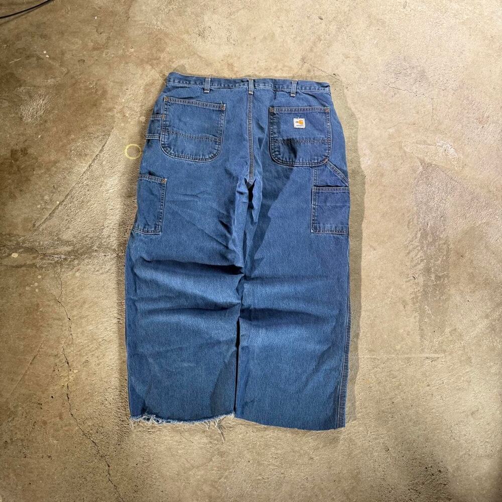 Carhartt FR Blue Denim Carpenter Pants